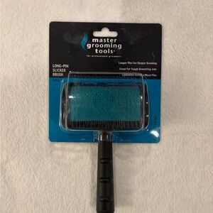 Master Grooming Tools Long-Pin Slicker Brush for Cats & Dogs – New